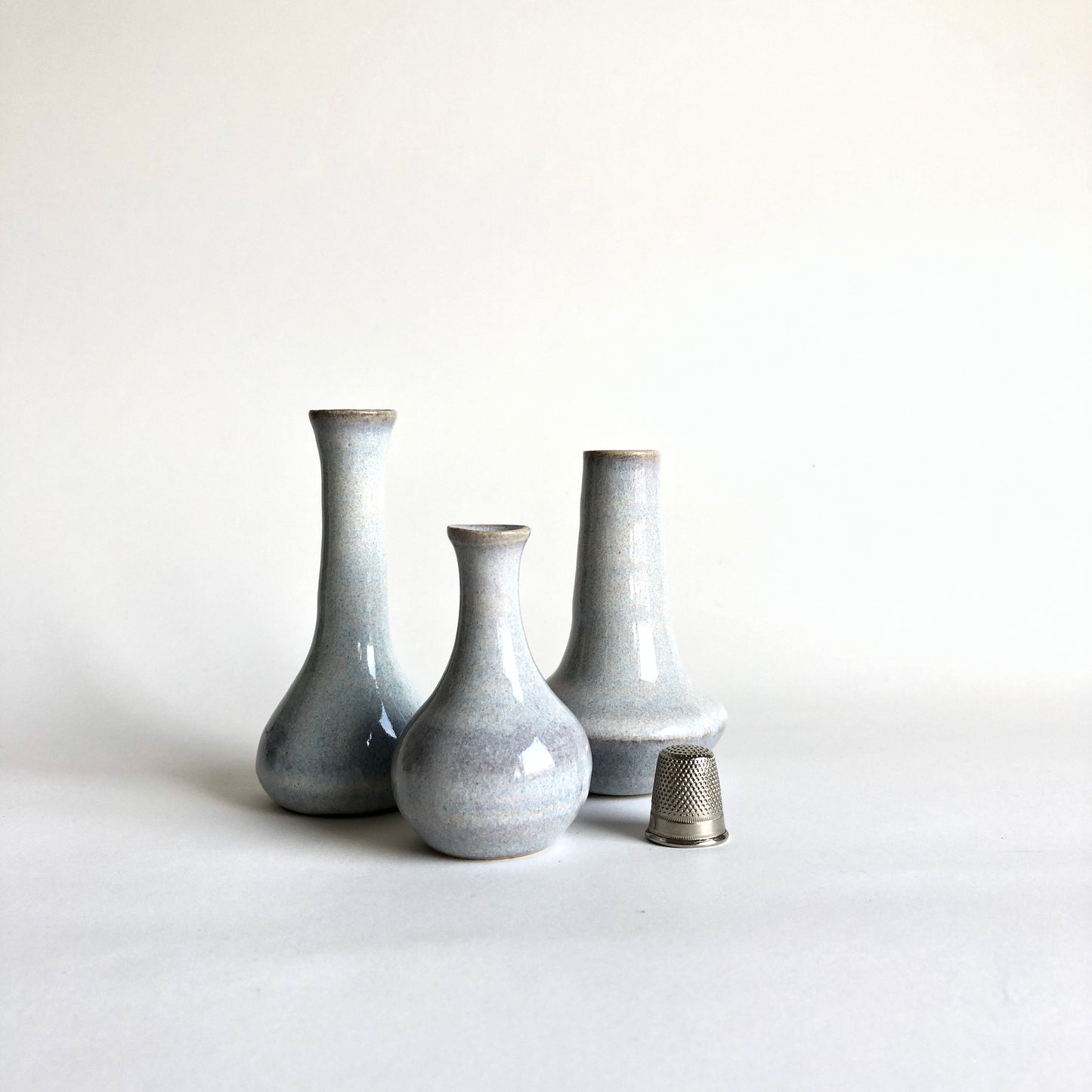 Mini vaasjes - set van 3